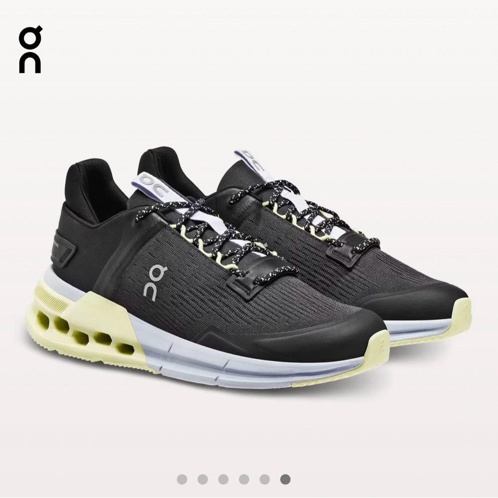 On cloudnova flux athletic sneakers size 8.5 womens.